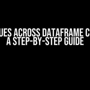 Add Values Across Dataframe Columns: A Step-by-Step Guide